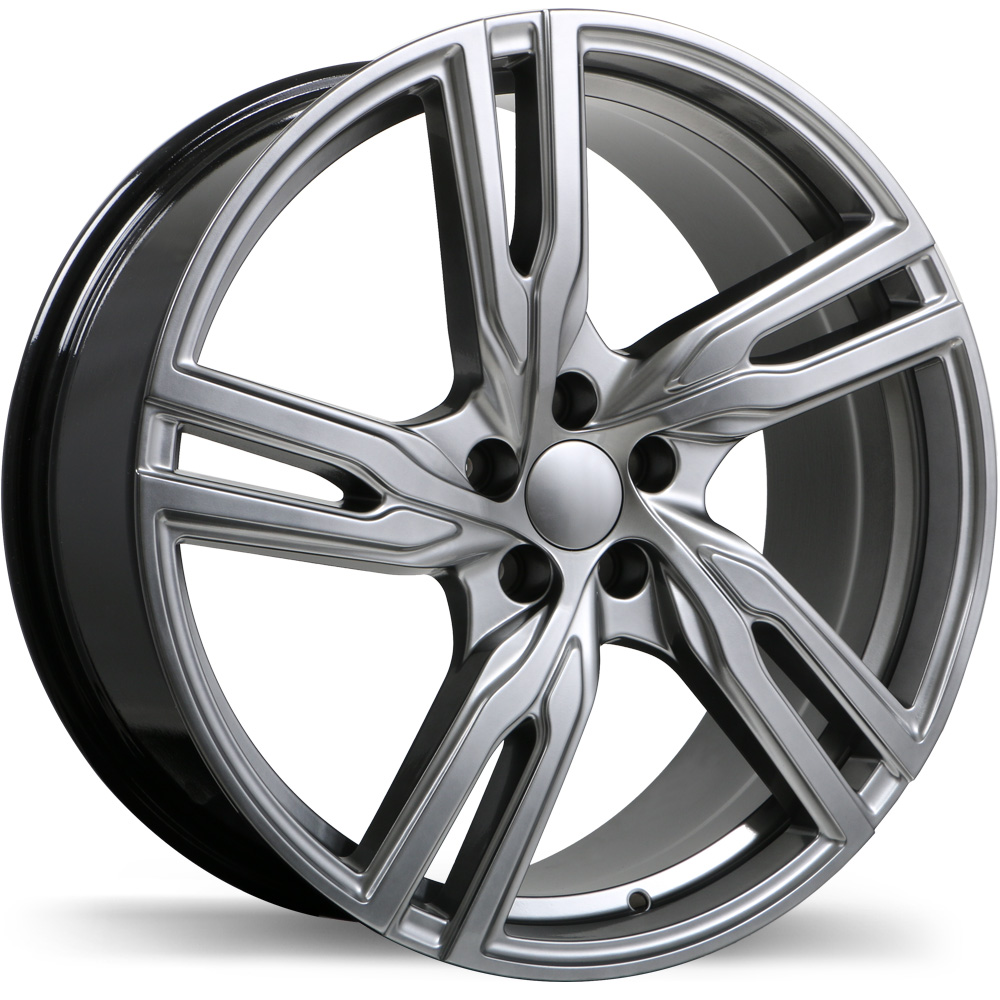 Replika R221 20x8.5" 5x108 Dark Hyper Silver