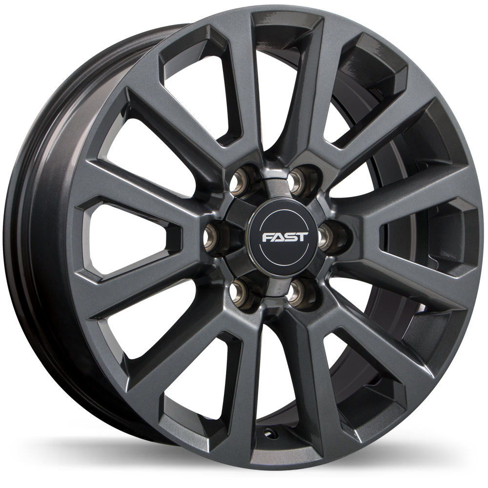 Fast Wheels Storm II 18x7.5" 6x139.7 Gloss Gunmetal