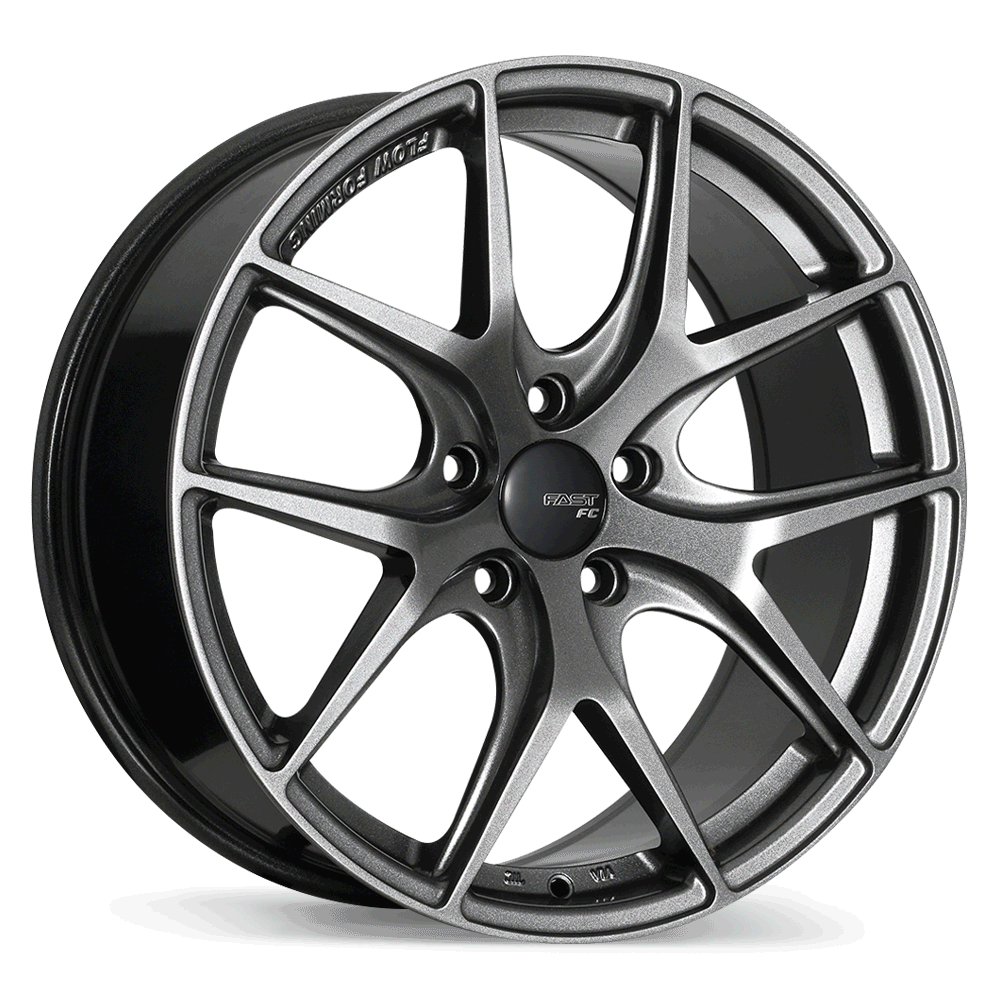 Fast Wheels FC04 20x8.5" 5x114.3 Titanium