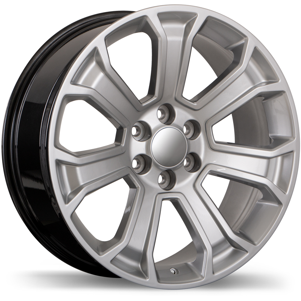 Replika R204 22x9.0" 6x139.7 Hyper Silver