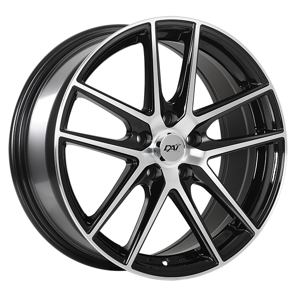 Wheels LEVEL 14x6.0 4x100 Noir lustré - Façade machinée