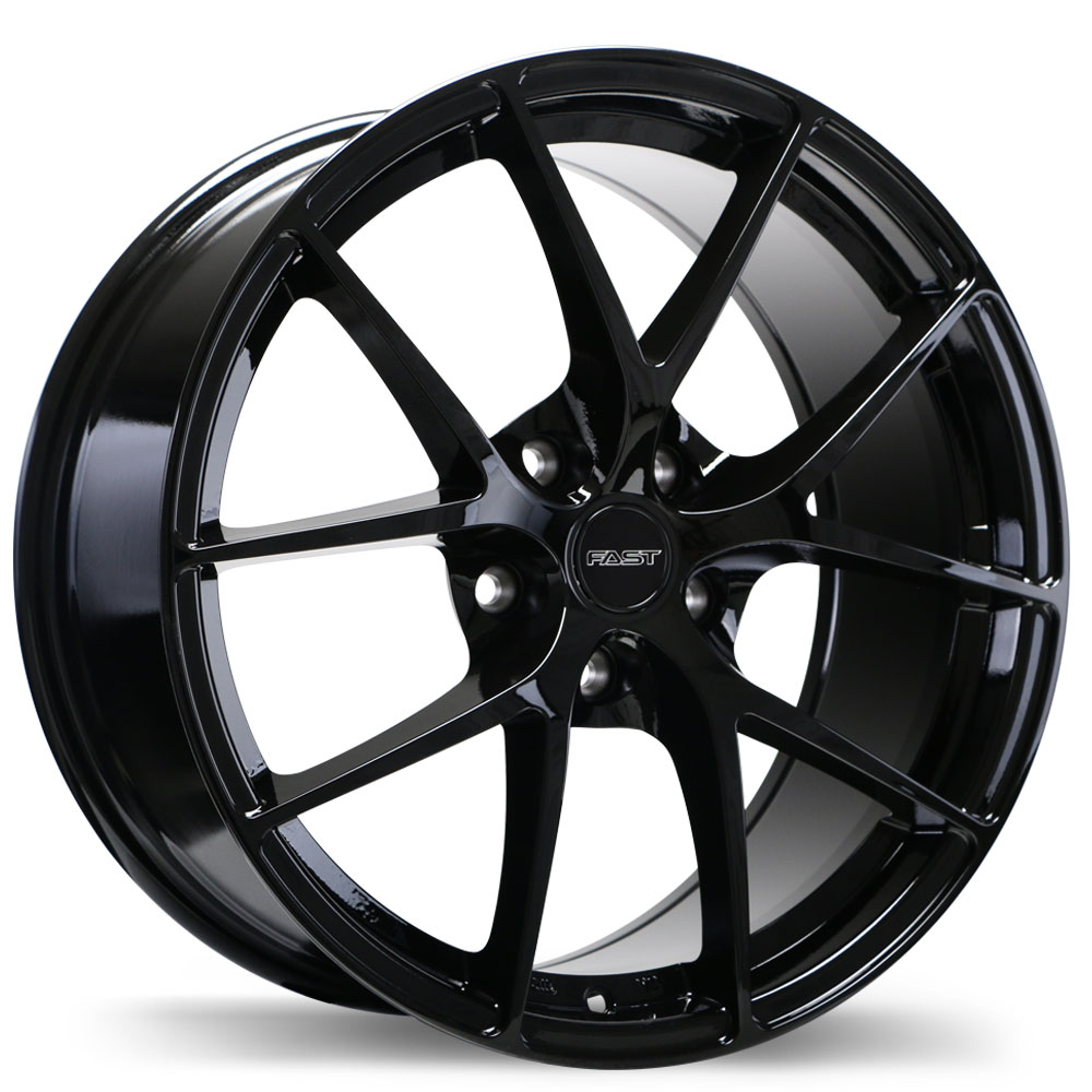 Fast Wheels Innovation 18x8.0" 5x114.3 Gloss Black