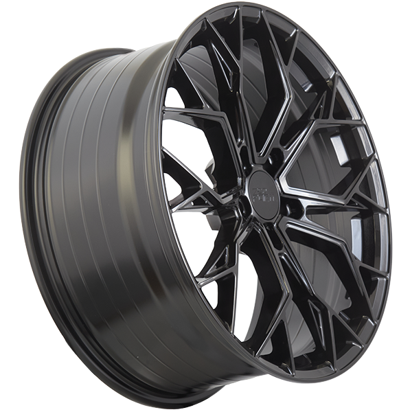 720 Form RF1-V 20x9.0 5x114.3 Noir lustré — 2