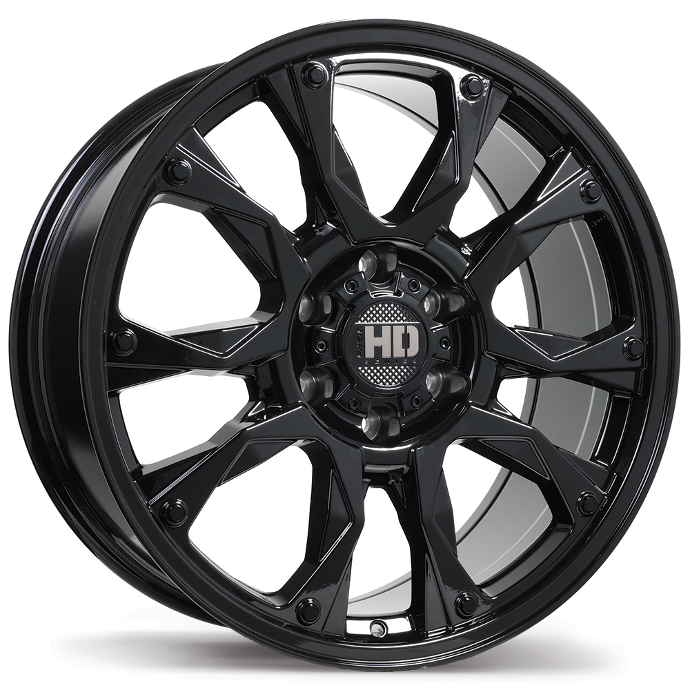 Fast HD Tactical 20x9.0" 6x139.7 Gloss Black