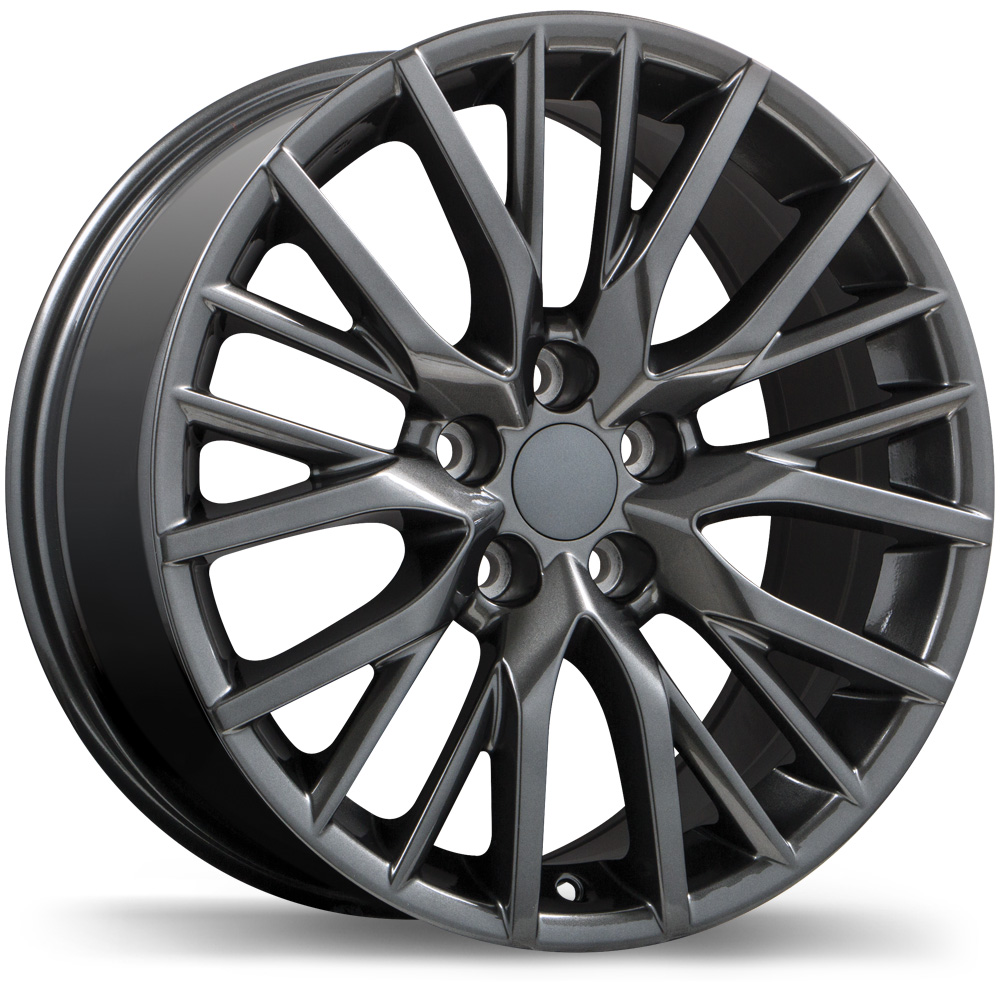 Replika R224 18x8.0" 5x114.3 Gloss Gunmetal