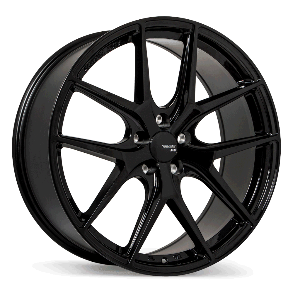 Fast Wheels FC04 19x8.5" 5x110 Metallic Black