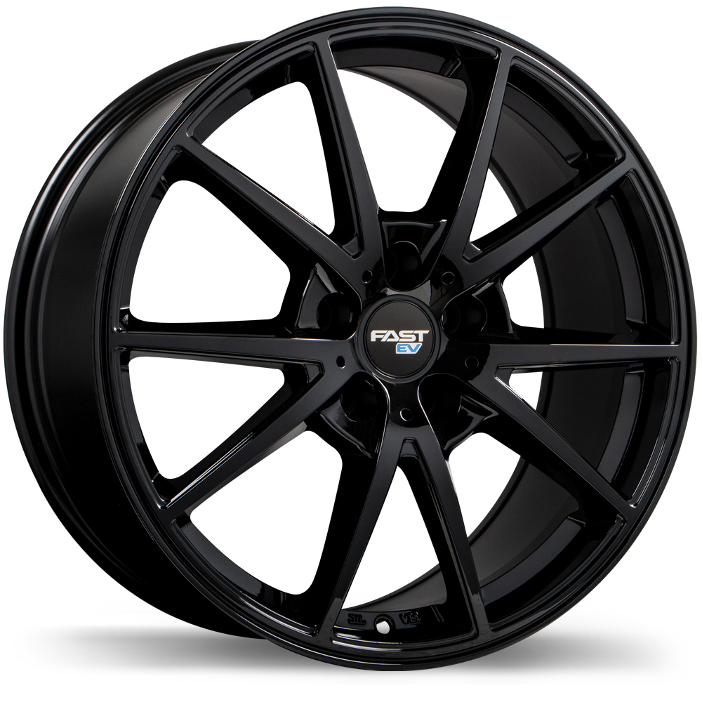 Fast Wheels EV02 17x6.5" 5x114.3 Gloss Black