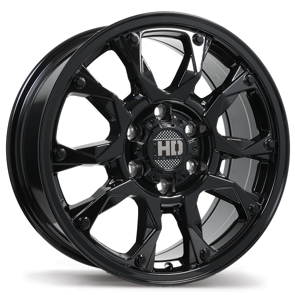 Fast HD Tactical 18x8.0" 6x139.7 Gloss Black