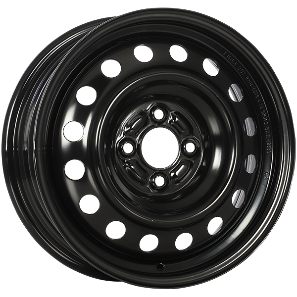 STEEL WHEEL 15x6.0 4x100 Noir E-Coating
