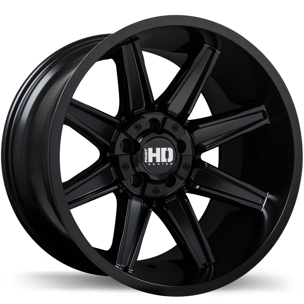 Fast HD HAVOK 20x12.0" 5x127 / 139.7 Satin Black