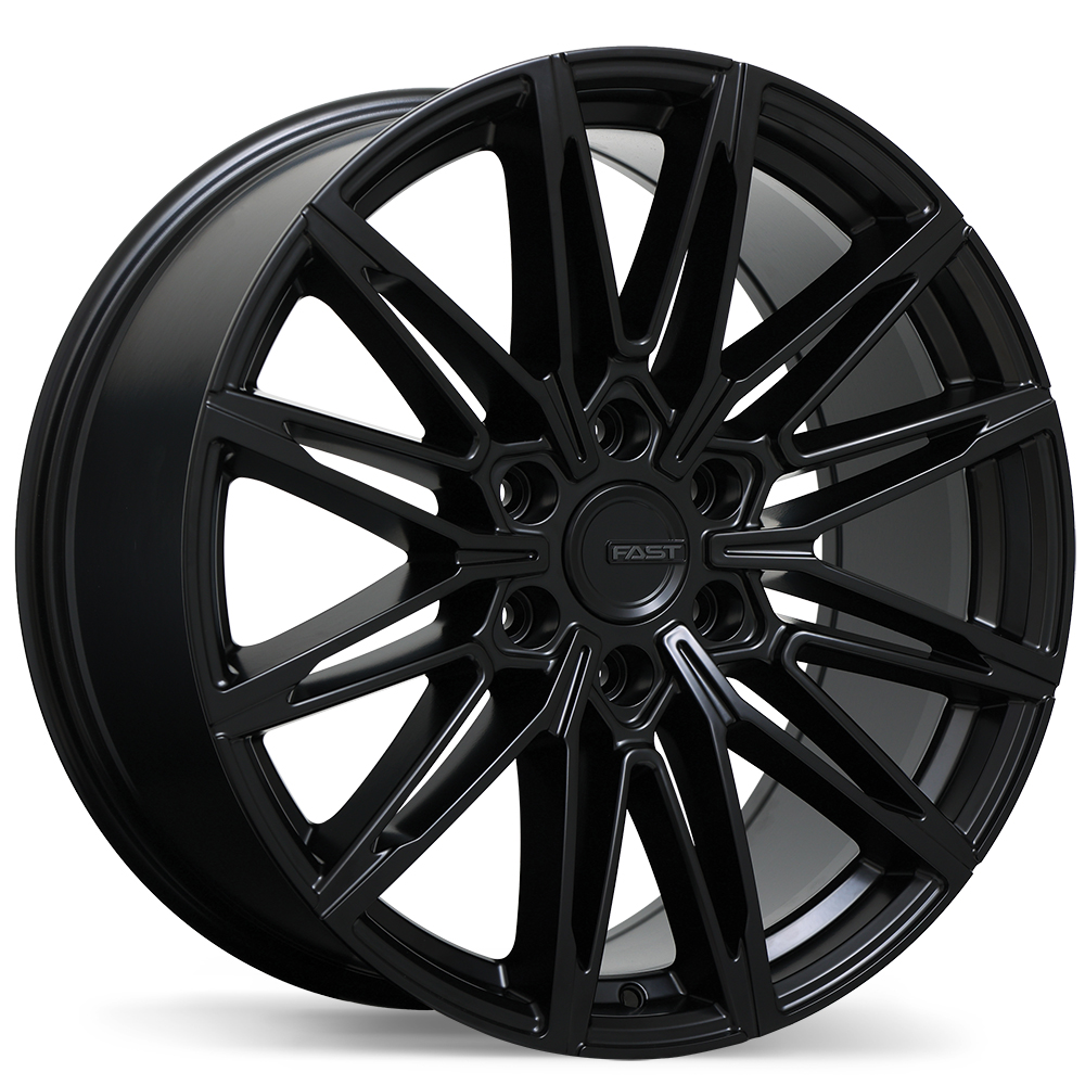 Fast Wheels Nordik 20x9.0" 6x139.7 Satin Black