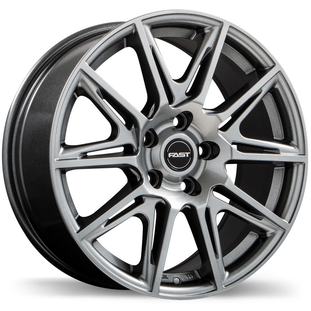 Fast Wheels Switch 17x7.5" 5x114.3 Titanium
