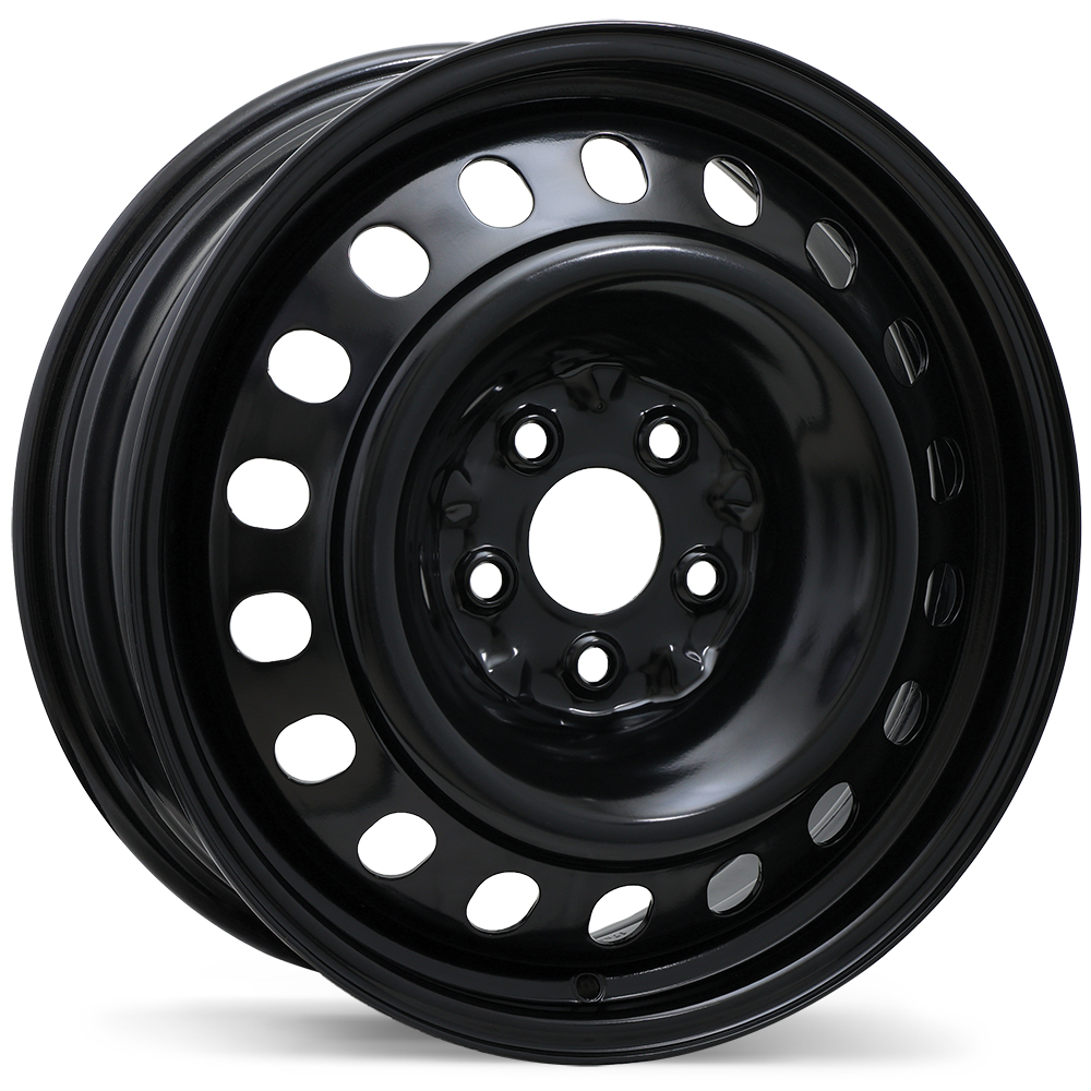 Steel / Acier Traditional / Traditionnel 17x6.5" 5x114.3 Black