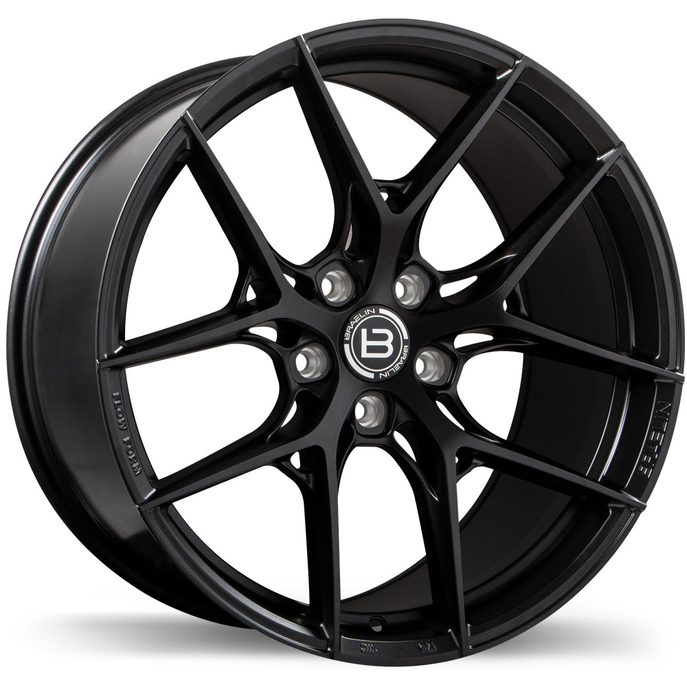 Braelin BR14 20x10.0" 5x114.3 Satin Black Anthracite