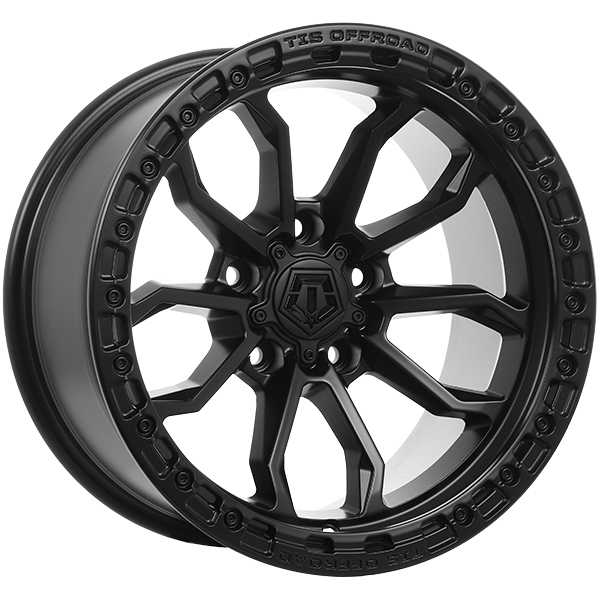 TIS Wheels 556 17x9.0 5x127 Noir satin