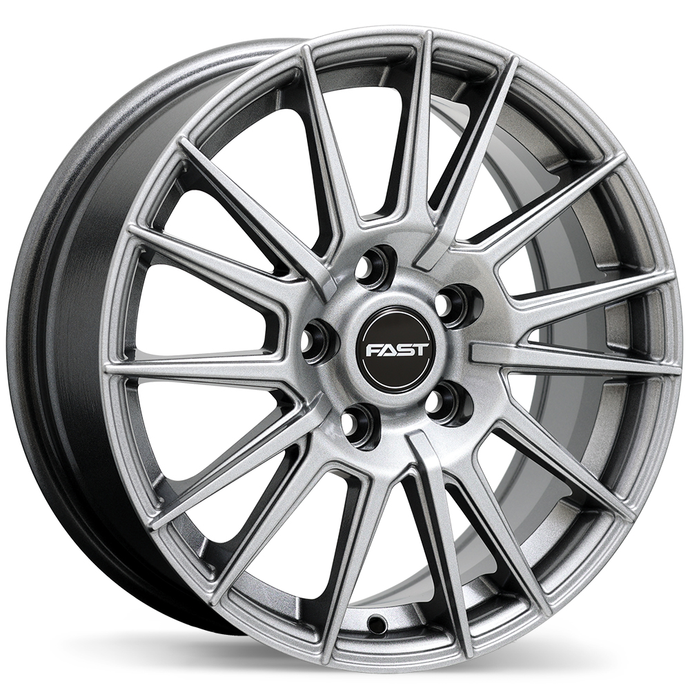 Fast Wheels Tempest 18x8.0" 5x114.3 Titanium