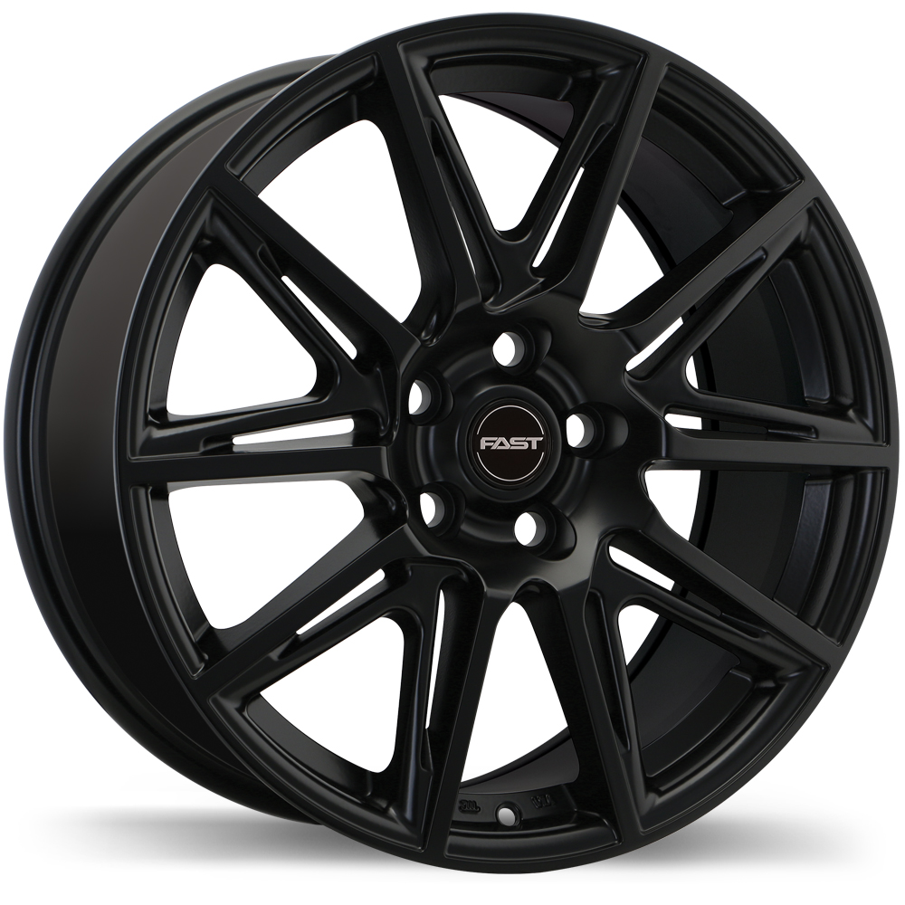 Fast Wheels Switch 16x6.5" 5x114.3 Satin Black