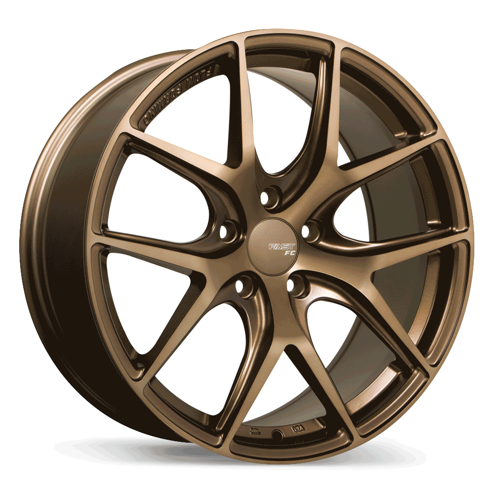 Fast Wheels FC04 18x8.0" 5x100 Matte Bronze