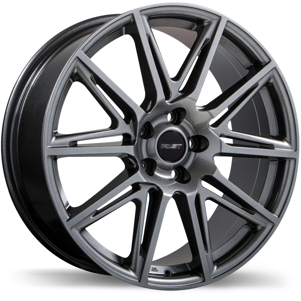 Fast Wheels Switch 19x8.0" 5x114.3 Titanium