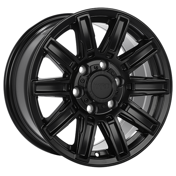 Hard FORGED 16x8.0 6x130 Noir satin