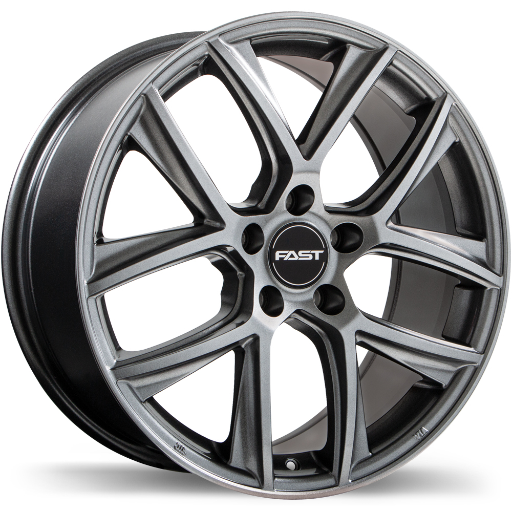 Fast Wheels Tactic 17x7.5" 5x114.3 Titanium