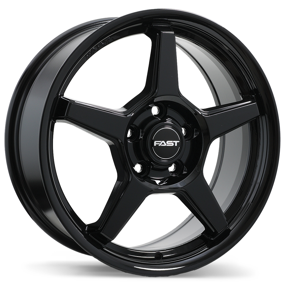 Fast Wheels Flair 17x7.0" 5x114.3 Gloss Black