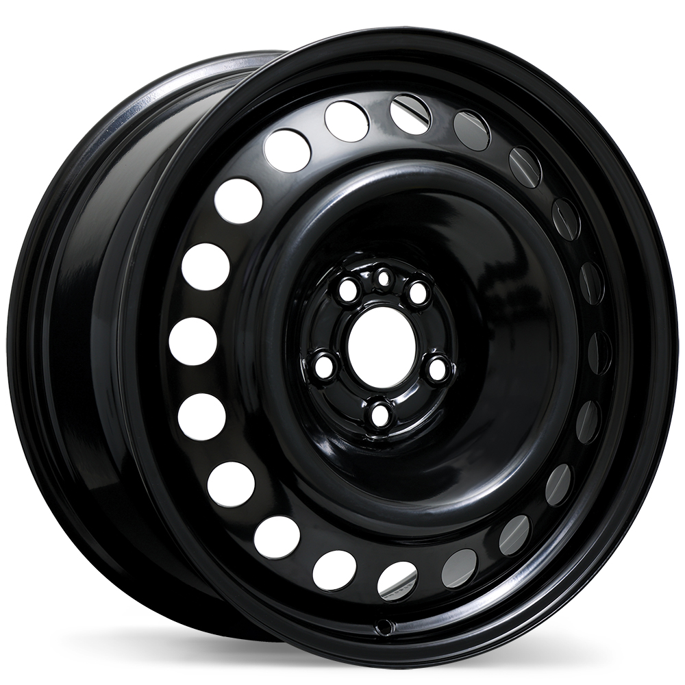 Steel / Acier Traditional / Traditionnel 18x8.0" 5x108 Black