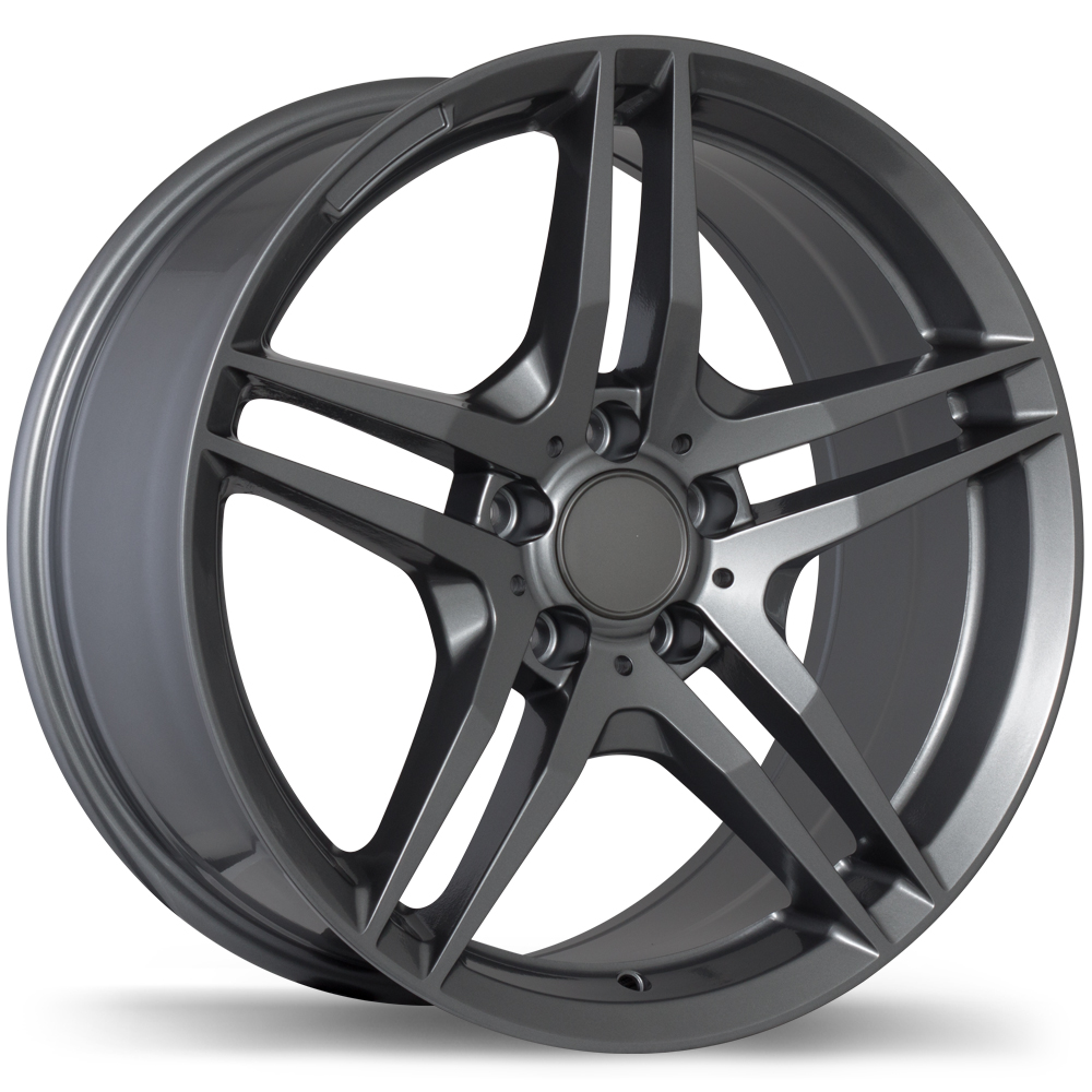 Replika R170 18x8.5" 5x112 Gloss Gunmetal