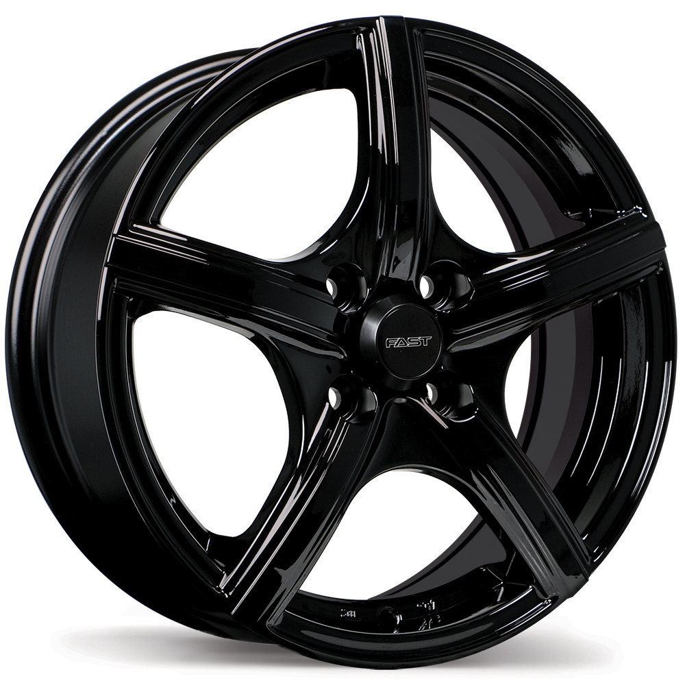 Fast Wheels Jet 14x5.5" 4x100 Gloss Black