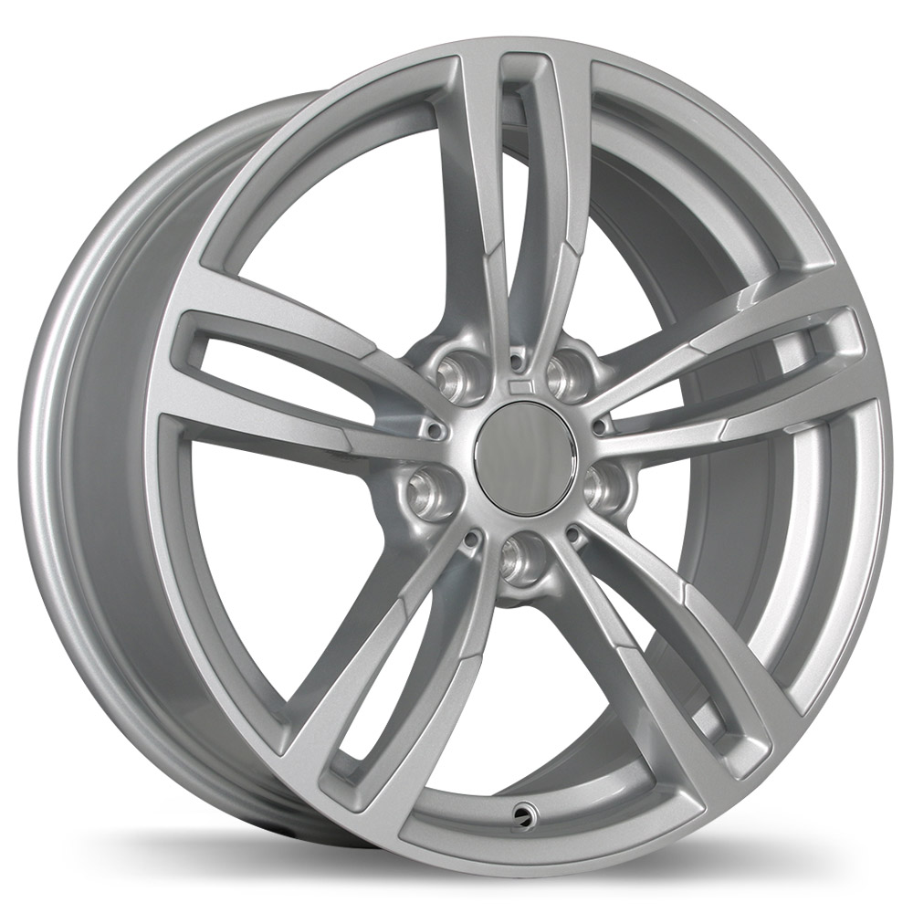 Replika R163A 18x8.0" 5x120 Gloss Silver