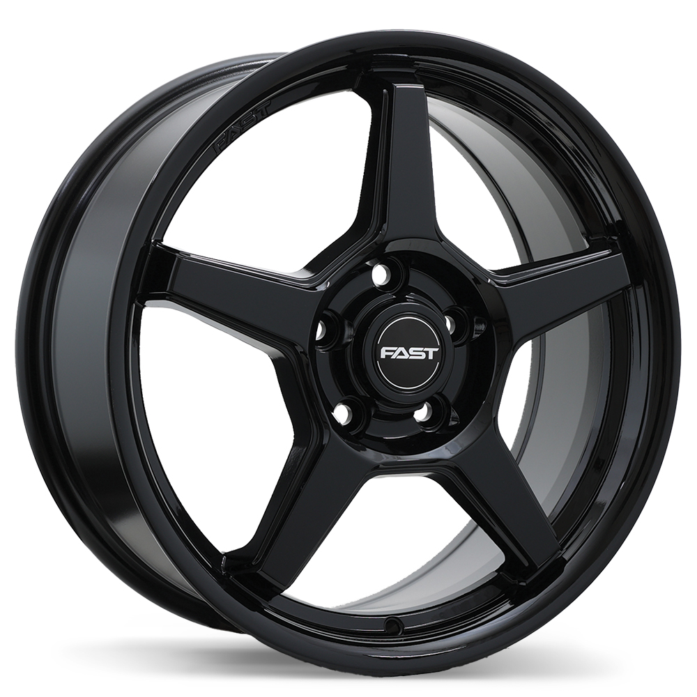 Fast Wheels Flair 17x7.0" 5x114.3 Gloss Black