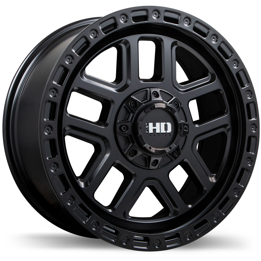 Fast HD Summit 17x8.0" 6x135 / 139.7 Satin Black