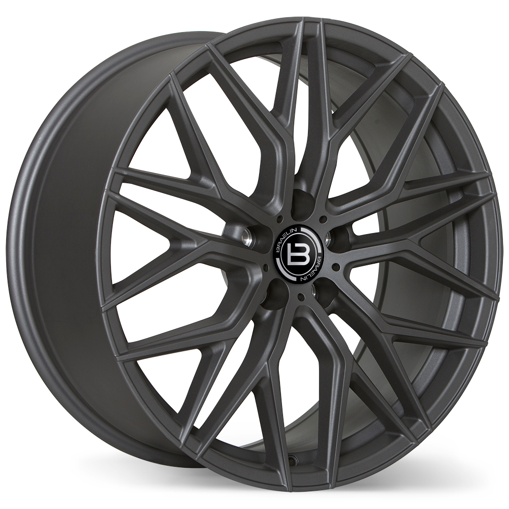 Braelin BR10 18x8.0" 5x114.3 Matte Graphite