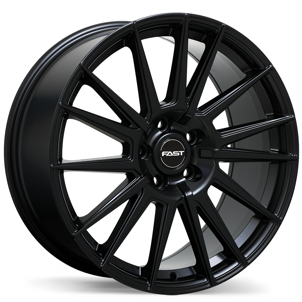 Fast Wheels Tempest 19x8.5" 5x114.3 Satin Black