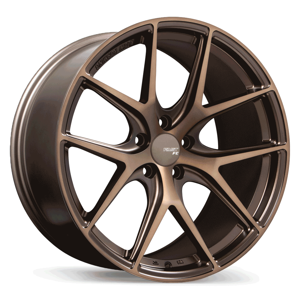 Fast Wheels FC04 19x9.5" 5x114.3 Matte Bronze