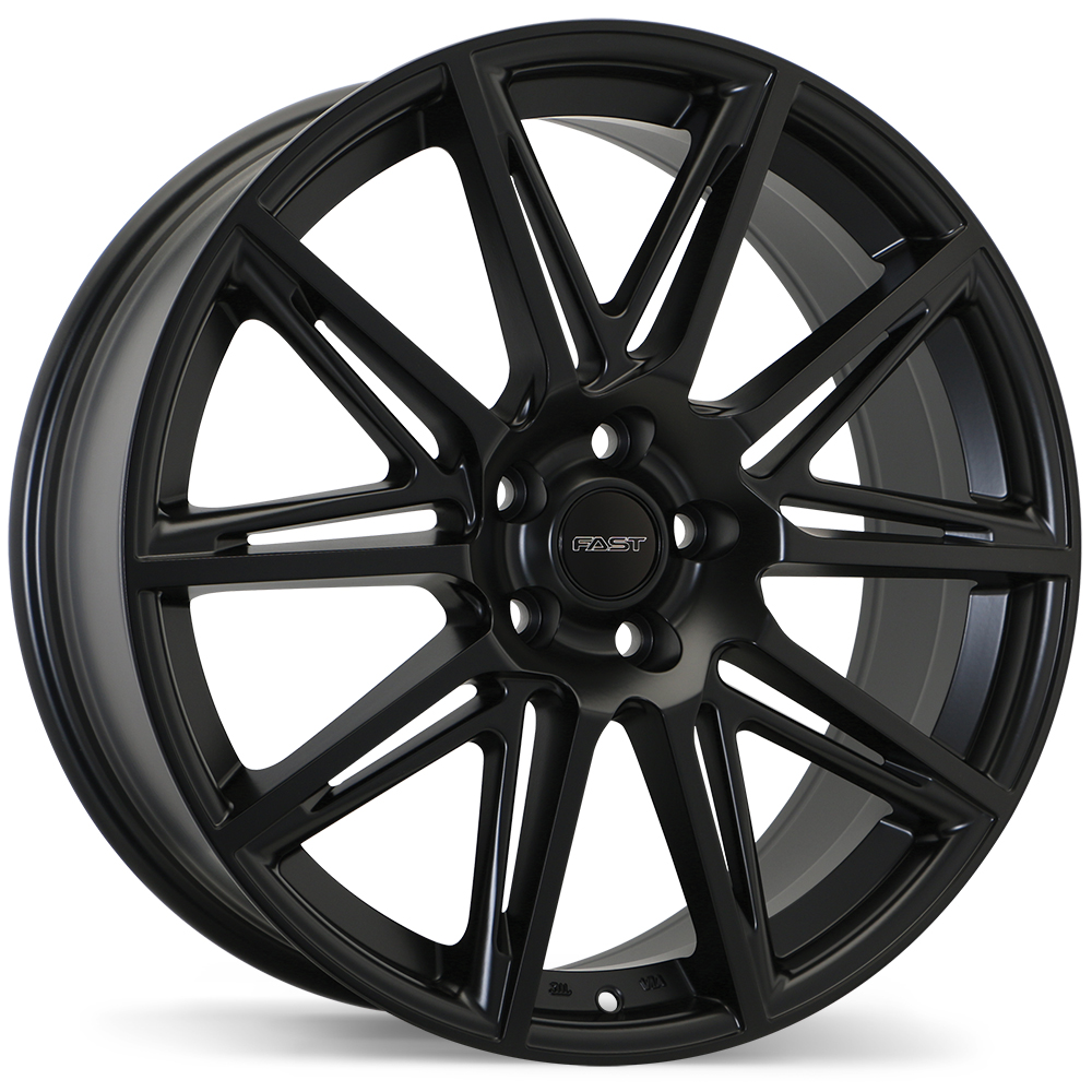 Fast Wheels Switch 19x8.0" 5x114.3 Satin Black