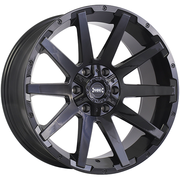 Hard SINNER 20x9.0 6x135/6x139.7 Noir lustré