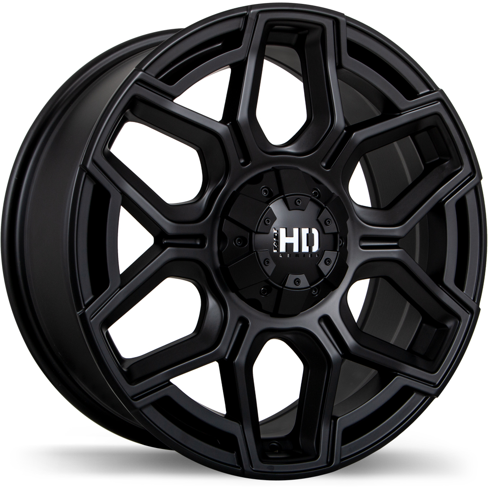 Fast HD Thunder 18x8.0" 5x127 Matte Black