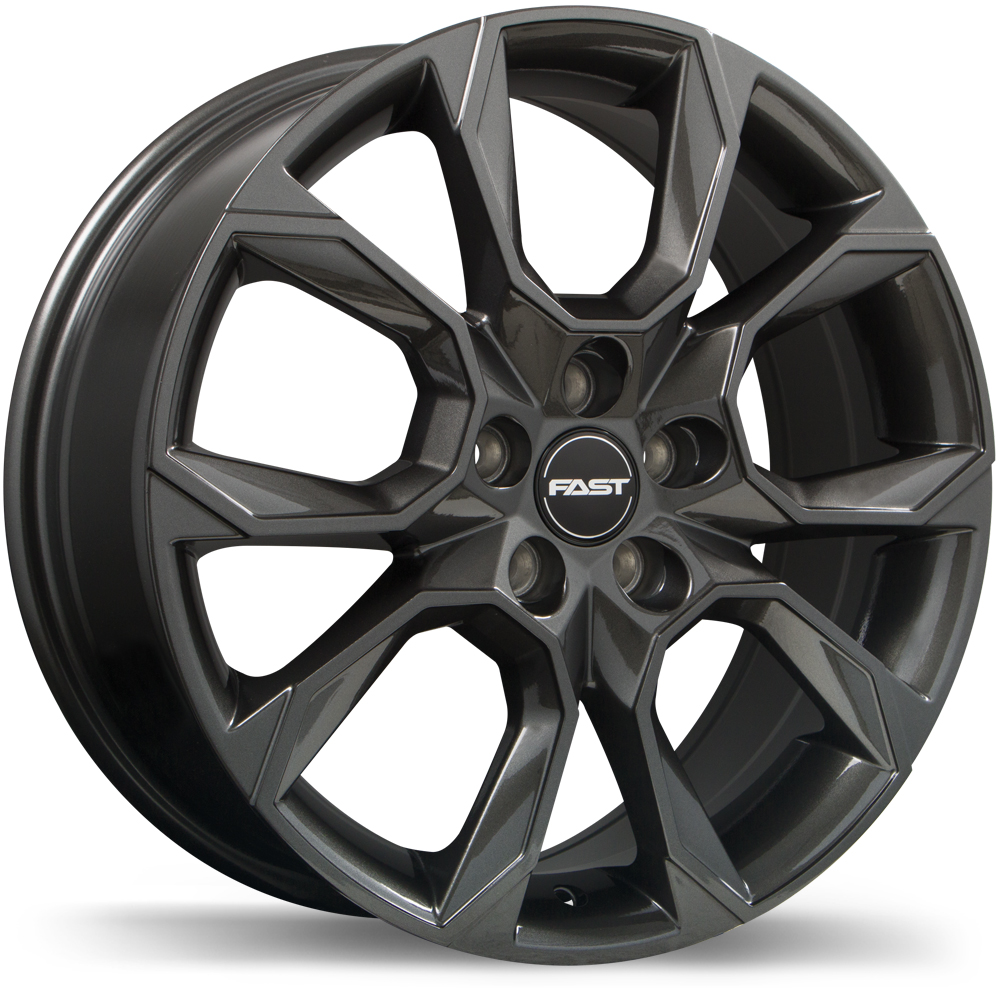 Fast Wheels Aventure 18x8.0" 5x114.3 Gloss Gunmetal