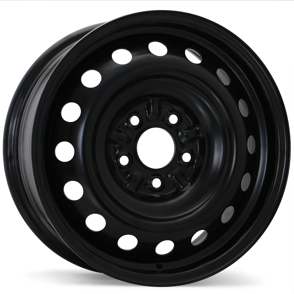Steel / Acier Traditional / Traditionnel 16x6.5" 5x114.3 Black