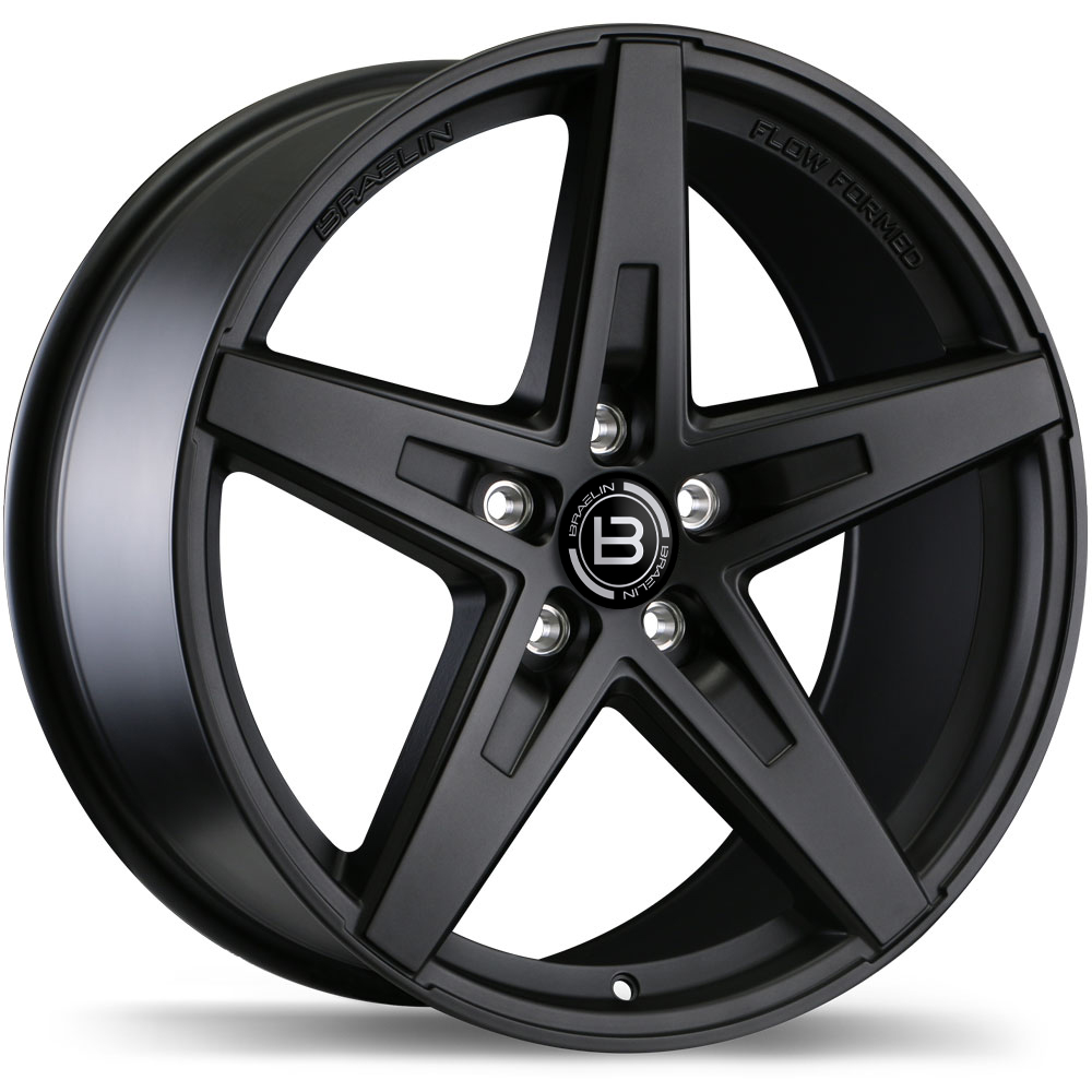 Braelin BR08 19x8.5" 5x120 Matte Black