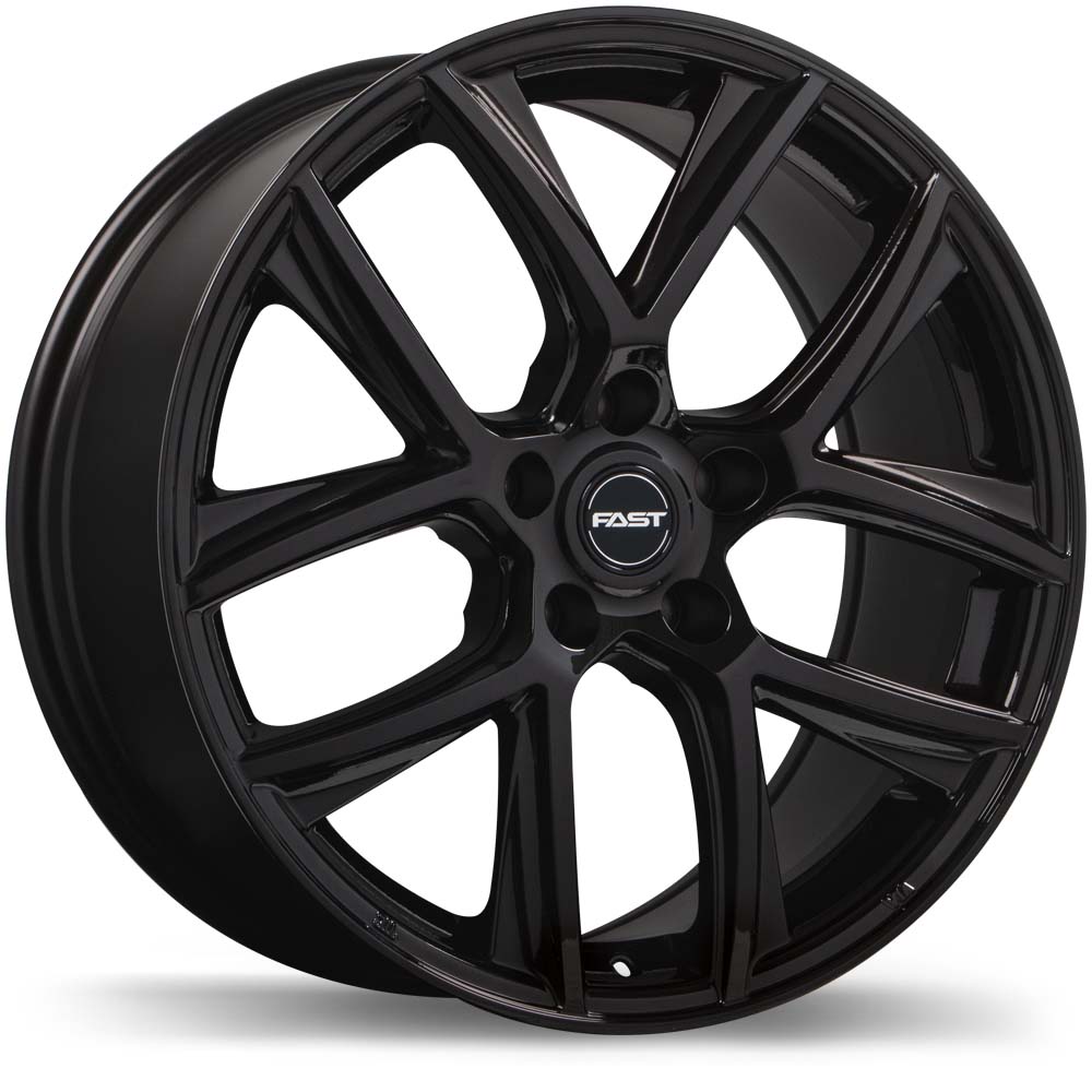Fast Wheels Tactic 17x7.5" 5X114.3 Gloss Black