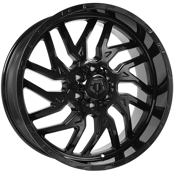 TIS Wheels 544 22x10.0 22x10.0/6x135/6x139.7 Noir lustré