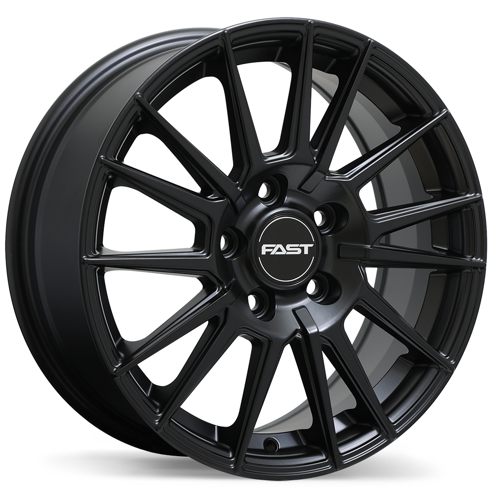 Fast Wheels Tempest 18x8.0" 5x114.3 Satin Black