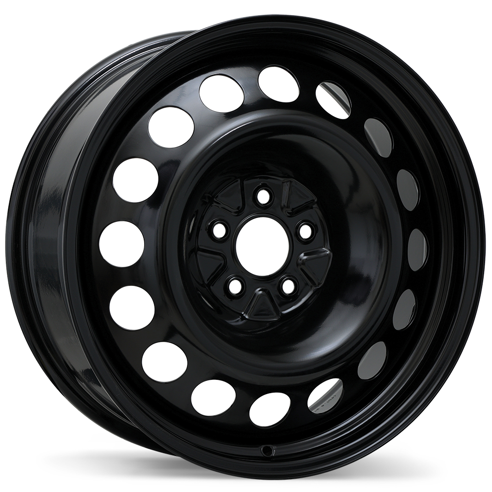 Steel / Acier Traditional / Traditionnel 16x6.5" 5x114.3 Black