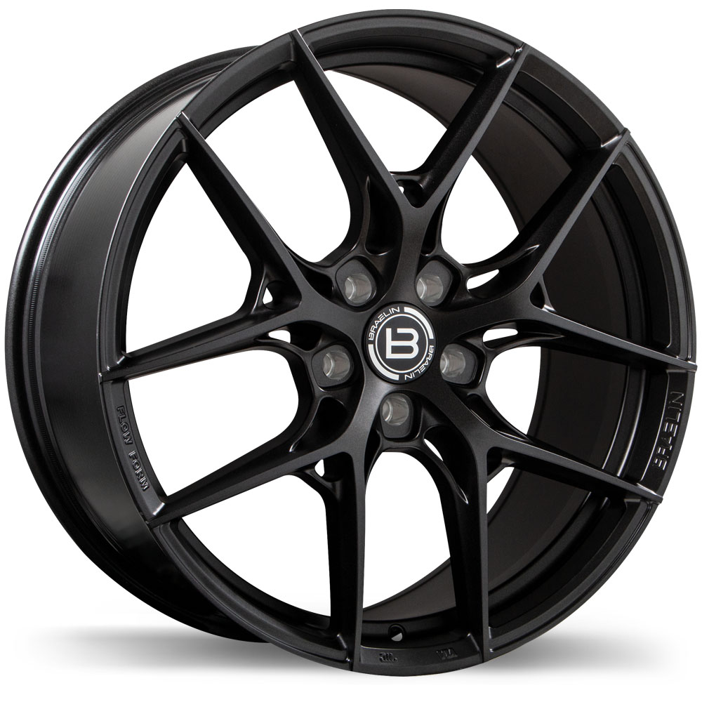 Braelin BR14 20x11.0" 5x120 Satin Black Anthracite