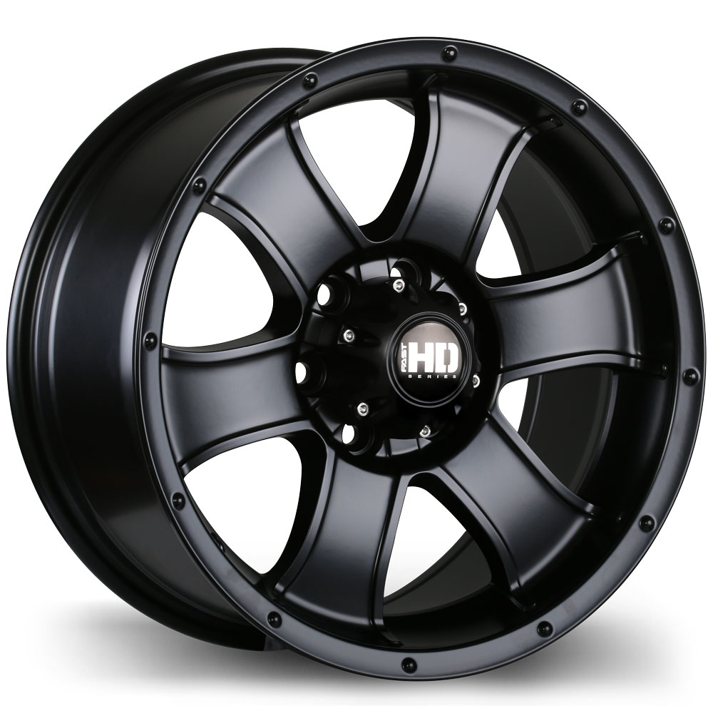 Fast HD Terrano 16x8.0" 6x114.3 Satin Black