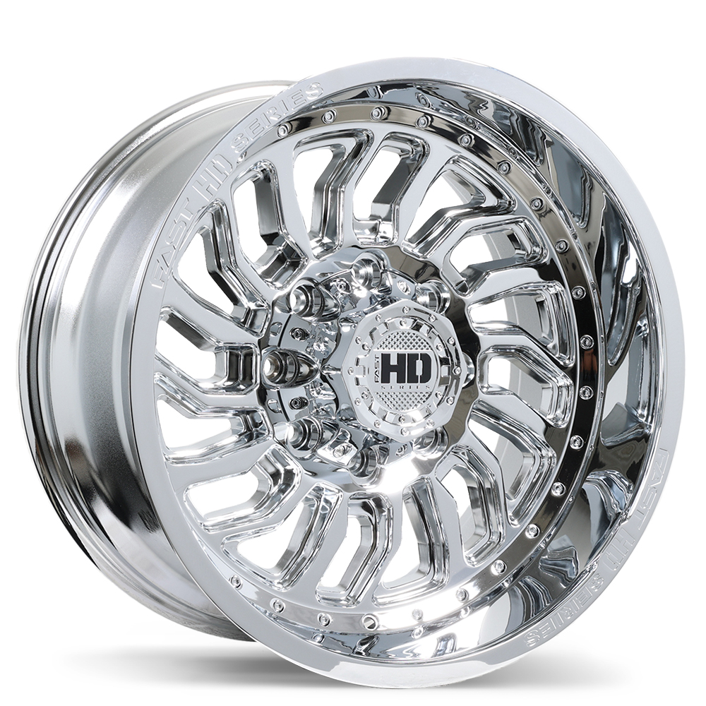 Fast HD D-STRUCT 20x10.0" 8x180 Chrome