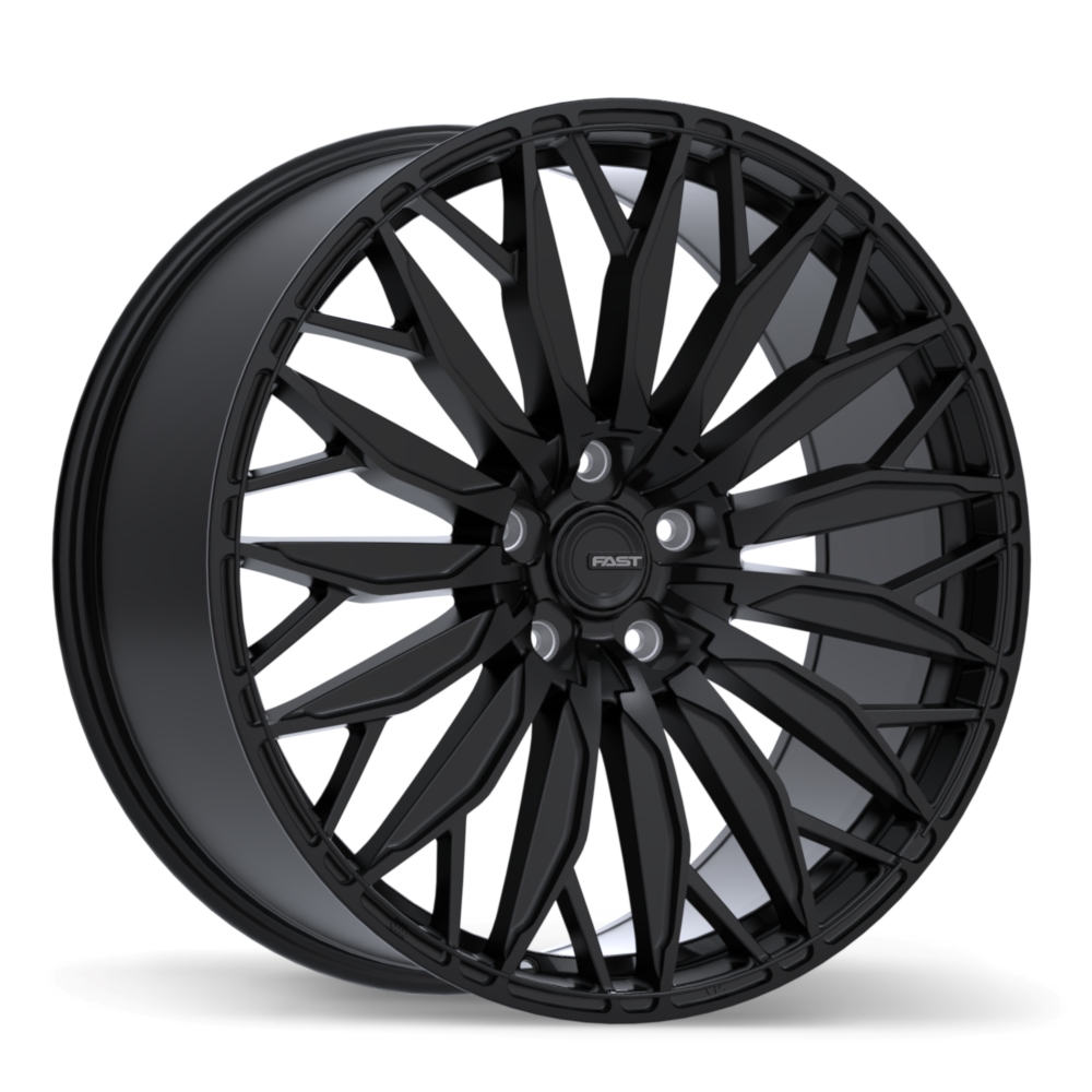 Fast Wheels Onyx 22x9.5" 5x115 Satin Black
