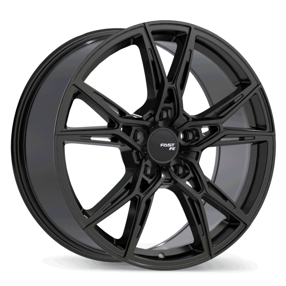 Fast Wheels FC10 19x9.5" 5x108 Gloss Black Anthracite